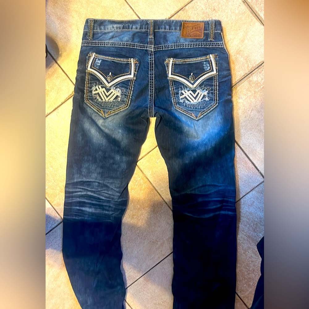 Men’s size 32 new affliction boot cut jeans! Super sexy!